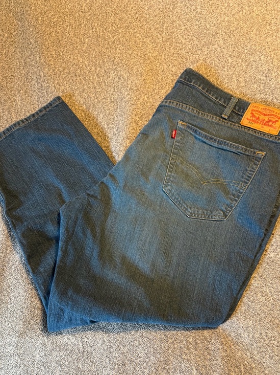 Levi's Other - Levi Strauss 541 Men's Jeans 48x30, Dark Blue Denim